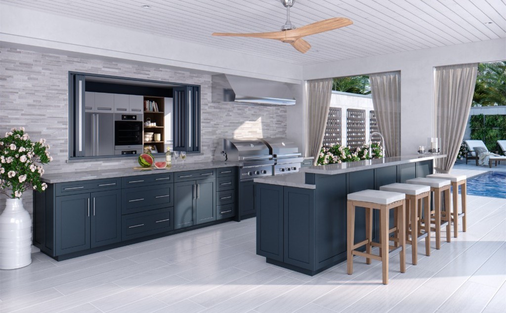 cabinets plus outdoor kitchen