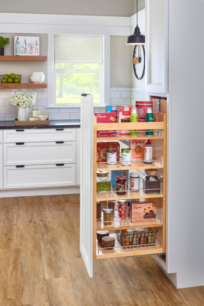 kitchen feels cluttered 